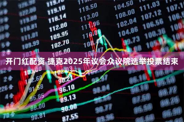 开门红配资 捷克2025年议会众议院选举投票结束